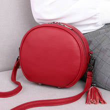 Bolsa de mão feminina luxuosa de couro genuíno, bolsa de ombro fashion para mulheres cruzando o corpo 2024 - compre barato