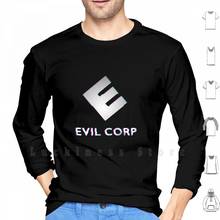Sudadera con capucha de manga larga, Logo de Mr Robot, Evil Corp, serie Hackerman 2024 - compra barato
