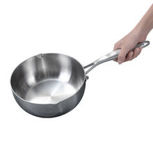 Sartén para leche hervida, olla antiadherente para nieve, sartén grande para leche caliente, sartén pequeña para nieve, mini olla, ollas y sartenes, utensilios de cocina 2024 - compra barato