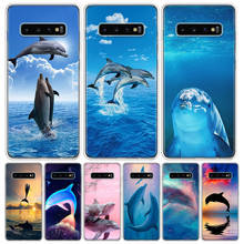 sea animal cute dolphin For Samsung Galaxy A51 A50 A71 A70 Phone Case A40 A41 A30 A31 A20E A21S A10 A11 A01 5G A6 A8 + A7 A9 Plu 2024 - buy cheap