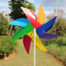 Jardim quintal festa de acampamento moinho vento spinner ornamento decoração crianças brinquedo novo 97bc 2024 - compre barato