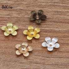 BoYuTe (200 Pieces/Lot) 11MM Metal Brass Stamping Flower Bead Caps Jewelry Making Materials Diy Accessories 2024 - buy cheap