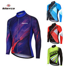 2020 dos homens camisa de ciclismo novo estilo manga longa bicicleta jerseys verão respirável ciclismo roupas esportivas bicicleta topo multicolorido 2024 - compre barato