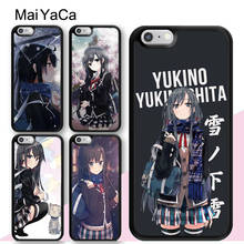 Yukinoshita yukino oregairu caso de telefone para o iphone 13 12 pro max mini 11 pro max xs x xr 6s 7 8 mais se 2020 coque 2024 - compre barato