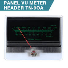 Medidor de Panel VU duradero con retroiluminación, cabezal de nivel DB, preamplificador de potencia, TN-90A de chasis, 1 ud. 2024 - compra barato