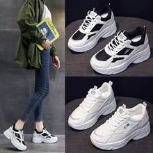 2021 Spring Fashion Women's Shoes Thick-soled Sneakers Comfortable Casual Shoes Breathable Basketball Shoes Outdoor Shoes Women 2024 - buy cheap