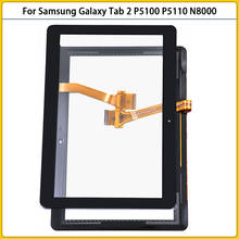 10PCS New 10.1 inch Touchscreen For Samsung Galaxy Tab 2 GT-P5100 P5100 P5110 Touch Screen Panel Digitizer Front Glass Replace 2024 - buy cheap