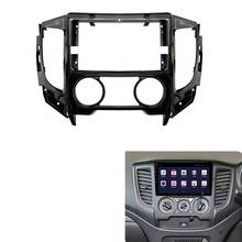 Marco de Dvd de doble Din para salpicadero de coche NEW-9inch, adaptador de conexión de Panel de Audio para Mitsubishi Triton KJ/KK/KL/ L200 2015 + 2024 - compra barato