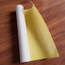 Rollo de papel adhesivo de doble cara para impresión, paño de viscosidad superalta con tarifa de envío, color blanco, 34CM de ancho x 2,5 m de largo 2024 - compra barato