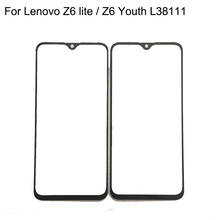 Para lenovo z6 lite/z6 juventude l38111 toque digitador da tela painel de vidro touchscreen sem cabo flexível peças reposição 2024 - compre barato