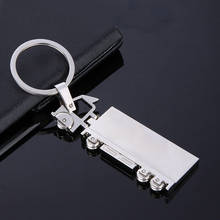 Fashion Metal Truck Key Ring High Quality Lorry Car Keyfob Keychain Gift Lovely Keyring for Women Men Best Gift Male Trinket 2024 - buy cheap