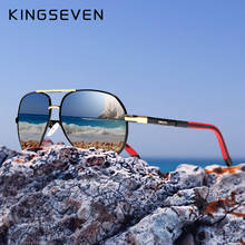 KINGSEVEN Aluminum Magnesium Men's Sunglasses Polarized Men Coating Mirror Glasses oculos Male Eyewear Accessories For Men K725 2024 - buy cheap