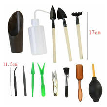 13pcs Mini Garden Tools Set Transplanting Outdoor Seeds Bonsai Tools Kit Planting Flower Succulent Miniature Gardening Supplies 2024 - buy cheap