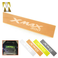 Placa de isolamento para bagagem de motocicleta, com logo "xmax 300", yamaha xmax x max flash 300 2004-2020 2024 - compre barato