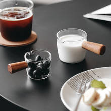 Mini copo de leite multifuncional, sabor, prato para molho puxado à mão, estilo japonês, molho em vidro, vinagre, café, lanche, talheres 2024 - compre barato