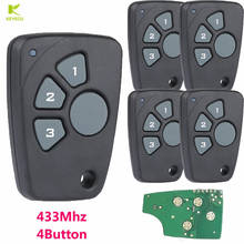KEYECU 5PCS X Replacement Remote Control Key fob 4 Button 433MHz for Chevrolet Cruze Spark Onix Silverado Volt Camaro 2010-2016 2024 - buy cheap