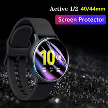 2pcs Full film For Samsung Galaxy watch active 2 Screen Protector 3D Ultra-thin watch Active2 44mm 40mm Accessories 2024 - buy cheap