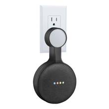 Outlet Wall Mount Stand Hanger For Google Home Mini Voice Assistants, Compact Holder Case Plug in Kitchen Bathroom Bedroom 2024 - buy cheap