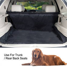 Waterproof Dog Car Seat Cover Rear Trunk Mat For Dog Pet Carrier Travel Dog Seat Covers For Cars Transport Cat Hammock For Dogs 2024 - buy cheap