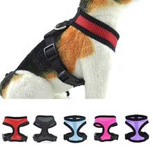Dog Puppy Walk Collar Soft Mesh Safety Strap Vest Adjustable Pet Control Harness 2024 - купить недорого