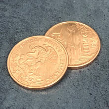 Truques de mágica magnéticos mexicano, 20 centavos, moedas (super fortes, 2.86cm, cobre), cenário de rua, adereços de mágica, mágica 2024 - compre barato