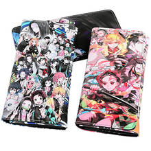 Japan Anime Kimetsu No Yaiba Demon Slayer Kamado Nezuko Rengoku Kyoujurou Wallet PU Coin Bag 2024 - buy cheap