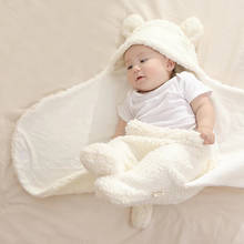 Мягкое детское одеяло для новорожденных, для пеленания девочек и мальчиков, детское одеяло для сна, реквизит для фотосессии для мальчиков и девочек 2024 - купить недорого