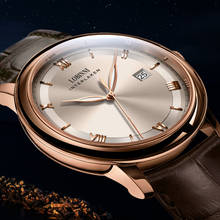 LOBINNI Brand Luxury Mechanical Watch Men Automatic Watches Mens Sapphire Wrist Watch Male 50m Waterproof Leather Reloj Hombre 2024 - buy cheap