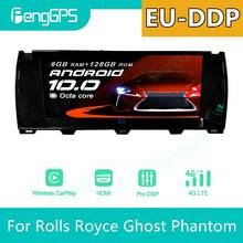 Para rolls royce fantasma fantasma android rádio do carro estéreo autoradio 2 din gps navi multimídia jogador navi unidade 6gb 128gb 2024 - compre barato