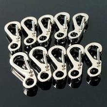 10PCS/LOT Mini SF Spring Backpack Clasps Climbing Carabiners EDC Keychain Camping Bottle Hooks Paracord Survival Gear 2024 - buy cheap