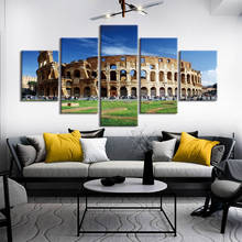 canvas painting picture Rome Italy Colosseum poster living room wall decoration painting prints wall art 2024 - buy cheap