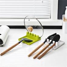 Kitchen Shelf Spatula Pot Lid Holder Rack Cover Lid Strainer Pad Rest Stand Containers Complements Tableware 2024 - buy cheap