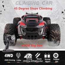 Bugggy-vehículo todoterreno teledirigido 4WD, escalador de 45 grados, 2,4 GHz, Motor Dual, multiterreno, resistente al desgaste, suspensión independiente 2024 - compra barato