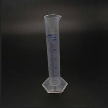 Cilindro de medición de plástico de 25ml, cilindro graduado, tubo contenedor para suministros de laboratorio, herramientas de laboratorio para accesorios escolares 2024 - compra barato