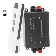 Led Dimmer 12v 24v Dimmer for Led Strip Light RF Wireless Remote Control Led Dimmer 24v 12 V 2024 - buy cheap