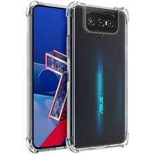 Capa para zenfone 7 zs670ks, proteção à prova de choque e durável, macia, reforçada, tpu, capas para asus zenfone 7 zs670ks 7 pro zs671ks 2024 - compre barato