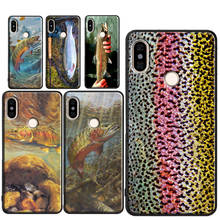 Rainbow Trout Fishing Skin Case For Redmi Note 11 10 9 Pro Note 10S 9S 8T 7 Note 8 Pro Cover For Redmi 10 9 9C 9T 9A 2024 - buy cheap