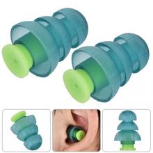 Silicone Noise Reduction Earplugs Learning Sleep Travel Hearing Protection Ear plugs Silicone Earplugs 25db 2024 - buy cheap