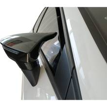 Mirror Cover Bat Mirror Cover For Seat Leon Mk3 5F FR-Cupra 2012 2013 2014 2015 2016 2017 2018 2019 Piano Black 2pcs Left-Right 2024 - buy cheap