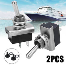 2pcs Heavy Duty Toggle Mechanism Flick Switch 12V 25A Waterproof Toggle Switches Auto Boat Marine Use 2024 - buy cheap