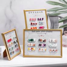 False Nail Tip Art Display Stand Board Detachable Nail Art Showing Shelf Acrylic Card False Nail Gel Polish Color Nail Art Tools 2024 - buy cheap