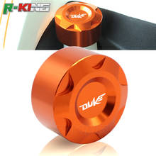 Orange Motorcycle CNC Aluminum Water Pipe Cap Cover Oil Cup Cap For Duke 125 200 390 DUKE200/125 duke390 RC390 RC 390 2024 - buy cheap
