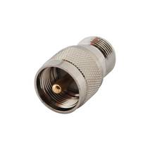 Superbat N-UHF Adapter N Jack to UHF PL-259 Plug Straight RF Adapter RF Coaxial Connector 2024 - buy cheap