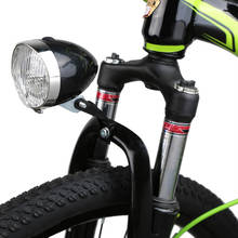Retro 3 LED MTB Bicycle Light Waterproof Bike Head Light Front Lamp Road Flashlight Bracket Mountain Cycling Accessories 20Jun11 2024 - buy cheap