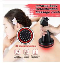 microcurrent Infrared body Detoxification massage Meridian Electronic acupuncture Warm Brush slim Device Promote Blood Relax 2024 - buy cheap