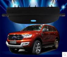 Everest escudo de segurança do porta-malas, para carro, escudo traseiro, sombra de cobertura para ford everest 2015 2016 2017 2018 2019 2024 - compre barato