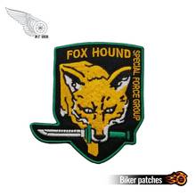 Parche insignia bordado militar FOX HOUND para motorista, parches de ropa para calcomanías para chaqueta 2024 - compra barato