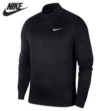 Camisetas masculinas nike originais, camisetas nike as m nk pacer top hz, manga longa, roupas esportivas, novidade 2024 - compre barato