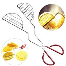 New Taco Shell Maker Press Tortilla Fryer Tongs Plated Steel Kitchen Tools  Kitchen Cooking Tools 2024 - buy cheap