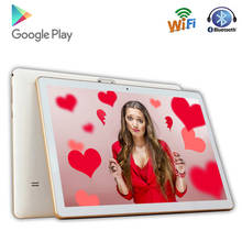 Tablet PC de 10 pulgadas, 16GB de ROM, Android 7,0, A-GPS, 1280x800 IPS, 3G, WCDMA, 10,1 ", regalo, compatible con Google Play, envío gratuito con DHL, versión Global 2024 - compra barato